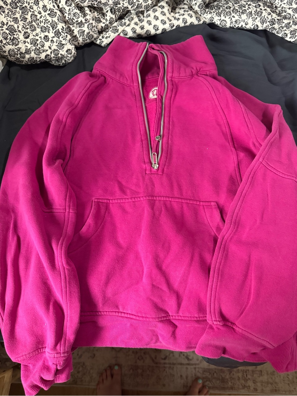 lululemon athletica Women's Half-Zip Pullover - Fuchsia